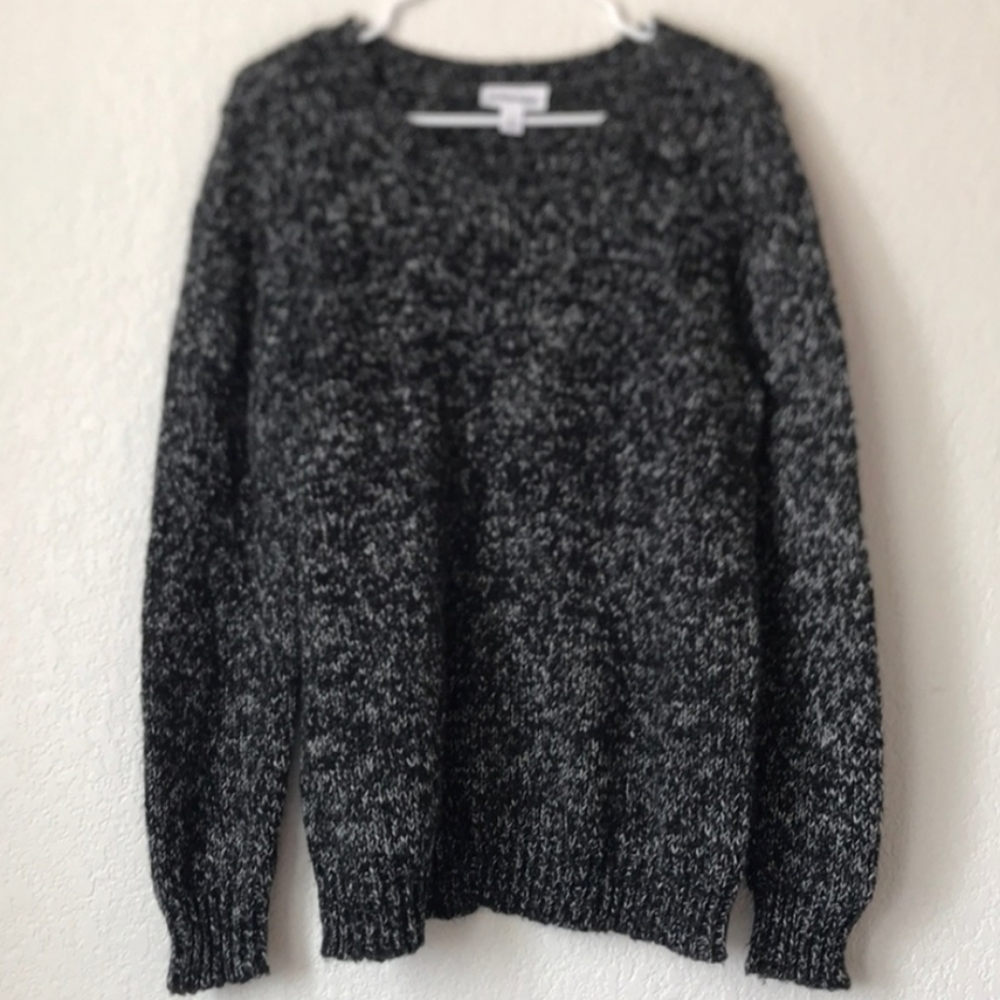 EUC ST. JOHN’S BAY Crewneck Oversized Stretchy Long-Sleeve Halloween Sweater - Picture 1 of 6